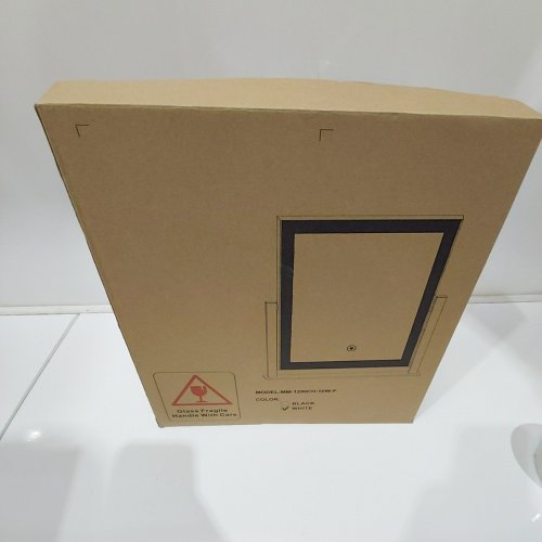 LED TABLETOP MAKEUP MIRROR VANITY LIGHT - 12" - 10W - WHITE (MODEL: MM-12" - 10W-F) image 4