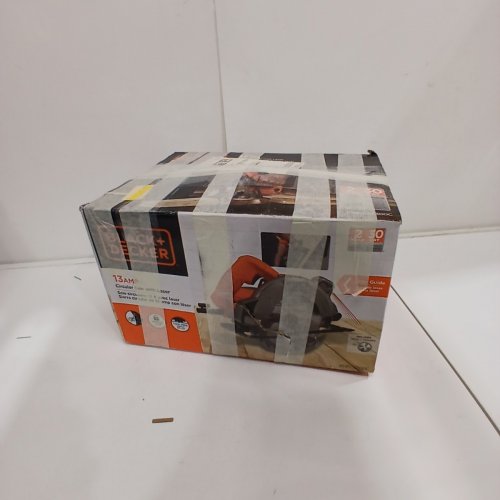 BLACK + DECKER CIRCULAR SAW WITH LASER GUIDE - 13AMP, 7-1/4" - ORANGE (MODEL: BDECS300C) image 5