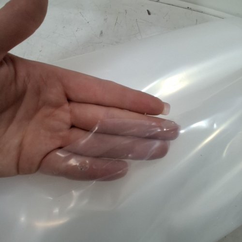 GREENHOUSE POLYETHYLENE UV RESISTANT FILM - 10FT X 25FT - CLEAR (MODEL: YFCS1025) image 2