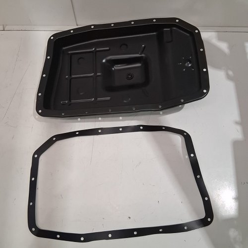A-PREMIUM TRANSMISSION OIL PAN COMPATIBLE WITH SELECT FORD & LINCOLN MODELS - BLACK (MODEL- 265-854) image 2