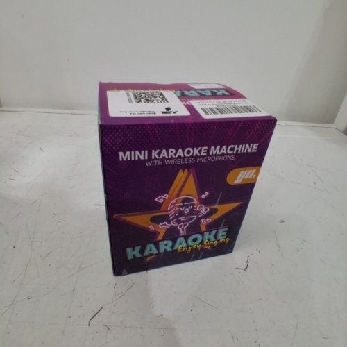 3PC YLL KIDS MINI KARAOKE MACHINE WITH WIRELESS MICROPHONES - PINK (MODEL:K1-L) image 3