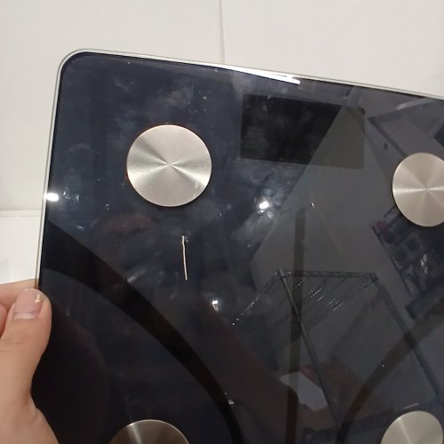 RENPHO SMART SCALE FOR BODY WEIGHT, BMI, AND BODY MEASUREMENTS WITH SMARTPHONE APP SYNC - 400 LBS - BLACK (MODEL: ELIS 1) image 4