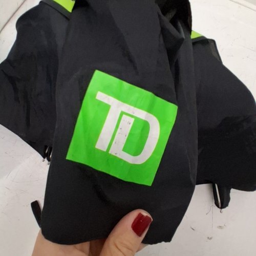 TD CUSTOMIZED TRAVEL UMBRELLA - 42" - BLACK image 3