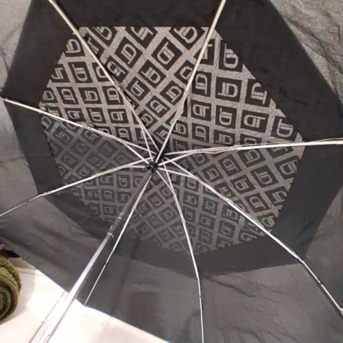 TD CUSTOMIZED TRAVEL UMBRELLA - 42" - BLACK image 4