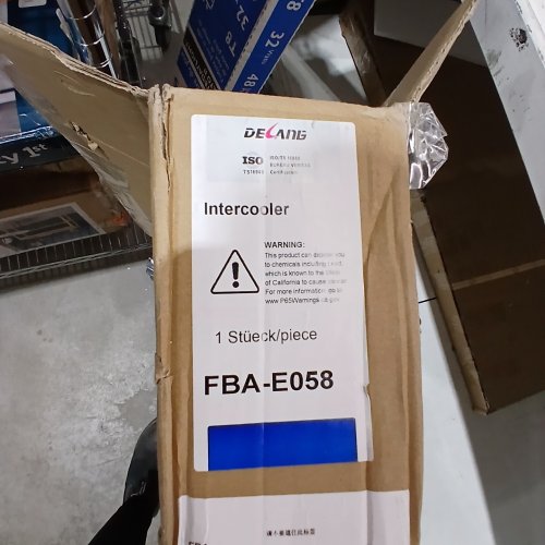 DELANG INTERCOOLER - FITS VARIOUS VEHICLES (ITEM: 113311080/E058) image 2