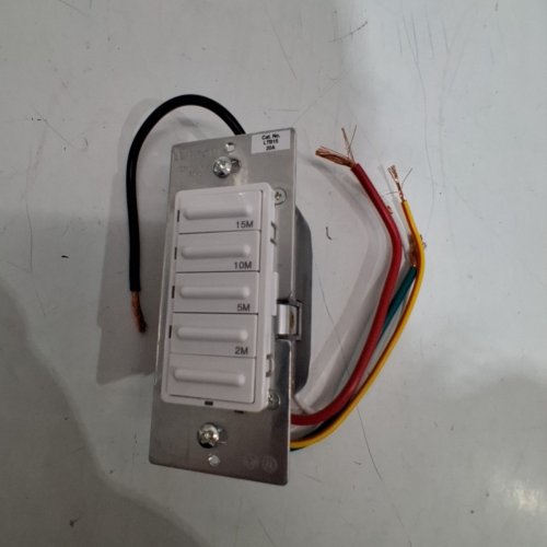 LEVITON COUNTDOWN TIMER SWITCH - WHITE (MODEL: LT815) image 2