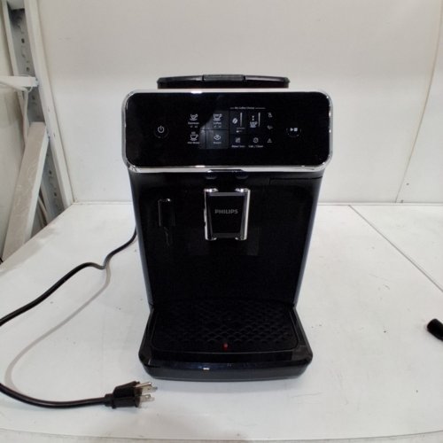 PHILIPS 2200 SERIES FULLY AUTOMATIC ESPRESSO/COFFEE MACHINE WITH BUILT-IN MILK FROTHER & GRINDER - BLACK (MODEL: EP2220/14) image 3