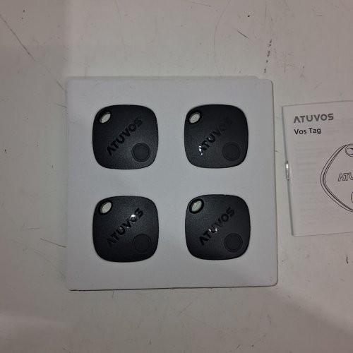 4PK ATUVOS ANDROID/IOS AIR TRACKER SMART TAG - BLACK - (MODEL: AT2501) image 2