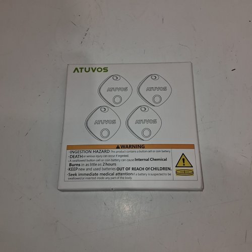 4PK ATUVOS ANDROID/IOS AIR TRACKER SMART TAG - BLACK - (MODEL: AT2501) image 4