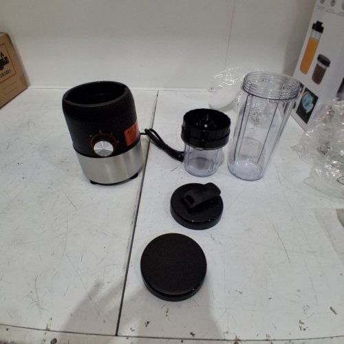 PERSONAL BLENDER - 500W, 120 V - BLACK AND SILVER (MODEL: BL003) image 4