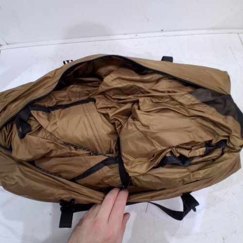 2 PERSON CAMPING CABIN HOT TENT - 79" X 98" X 59" - BROWN (MODEL: YT-05) image 3