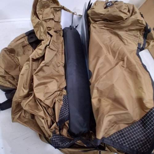 2 PERSON CAMPING CABIN HOT TENT - 79" X 98" X 59" - BROWN (MODEL: YT-05) image 4