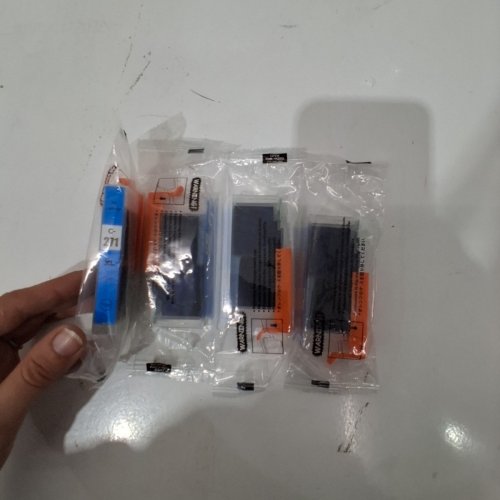 4PK EXCERCUS INK CARTRIDGES - XL - CYAN (MODEL: C-271XL) image 2