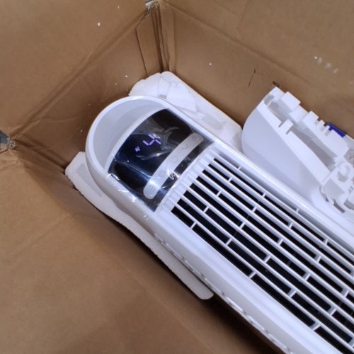 DREO OSCILLATING SMART TOWER FAN - 4 SPEEDS - 3 MODE - 28DB - 45W - WHITE (MODEL: DR-HTF017S) image 2