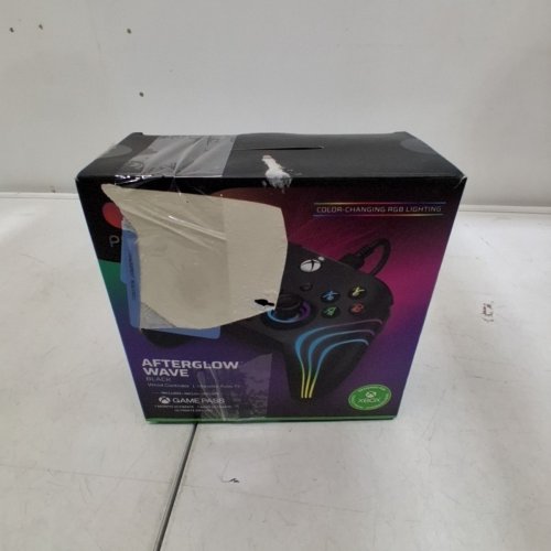 PDP GAMING RGB AFTERGLOW WAVE WIRED CONTROLLER FOR XBOX SERIES X|S, XBOX ONE, AND PC WITH 2 PROGRAMMABLE BACK BUTTONS - BLACK image 6