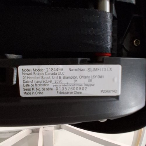GRACO SLIMFIT3 LX 3-IN-1 CAR SEAT WITH ANTI-REBOUND BAR (MODEL: 2184499) image 2