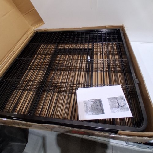 BESTPET PLAYPEN - 8 PANELS (32") - BLACK (MODEL: HP3232-8-BLACK) image 2