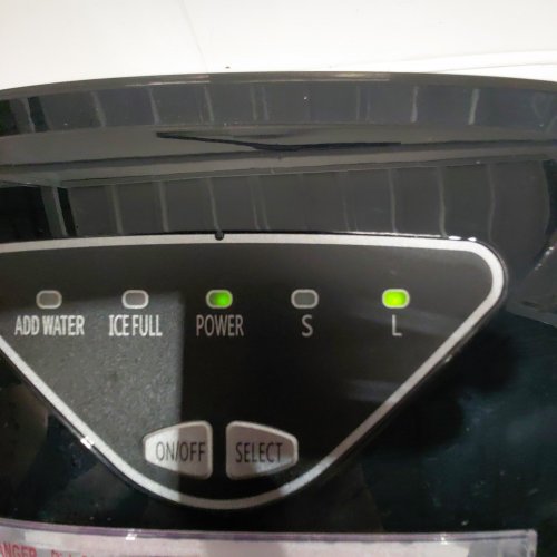 FRIGIDAIRE COMPACT ELECTRIC ICE MAKER - MAKES 26LBS/DAY - STAINLESS STEEL (MODEL: EFIC123-SS) image 2