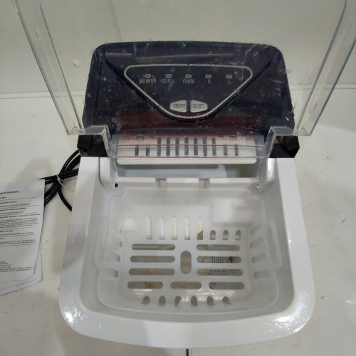 FRIGIDAIRE COMPACT ELECTRIC ICE MAKER - MAKES 26LBS/DAY - STAINLESS STEEL (MODEL: EFIC123-SS) image 6