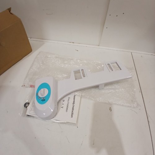 SINGLE DIAL NON-ELECTRIC BIDET ATTACHMENT FOR TOILET - WHITE image 2