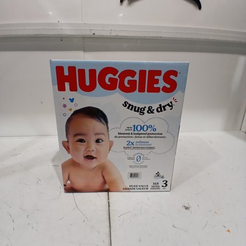 168PK HUGGIES SNUG AND DRY - SIZE 3 image 2