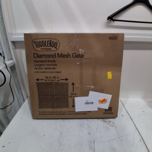 TODDLEROO NORTH STATES DIAMOND MESH GATE - 23" X 26.5"-42" (MODEL: 4600) image 4