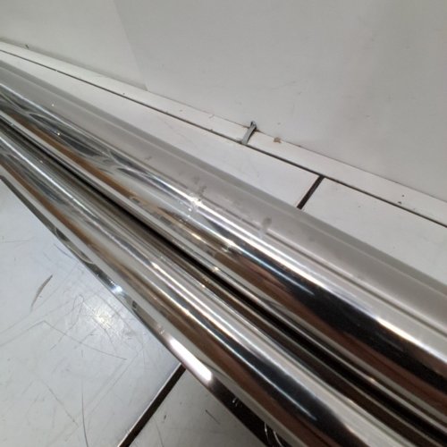 JAUREE STAINLESS STEEL CLOTHES DRYING RACK - 79" - SILVER image 4