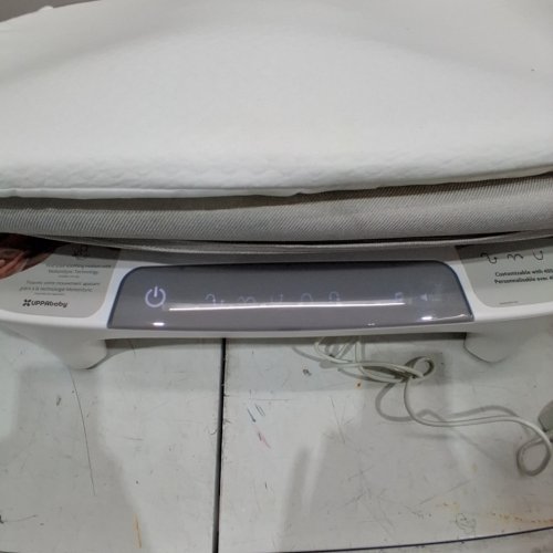 UPPABABY SOMA ADJUSTABLE MOTIONSYNC SMART BASSINET - 33.8" X 23.5" X 32.5"-37" - SAND MÉLANGE (MODEL: 2101-ROS-CA-CHR) image 2