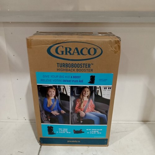 GRACO TURBO BOOSTER SEAT WITH REMOVABLE HIGH BACK CONVERTS FROM CHILD TO BIG KID - 4-10YRS / 40-100LBS - KAMRYN FASHION (MODEL: 2168325) image 6