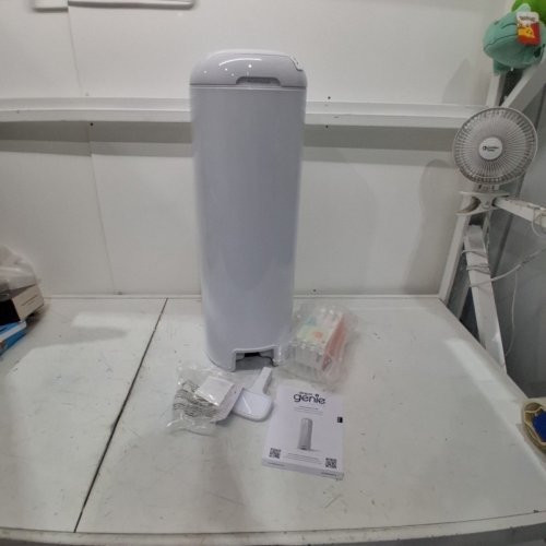 DIAPER GENIE SIGNATURE PLATINUM DIAPER PAIL - 27" - PALE/LILY WHITE (MODEL: I000808) image 2