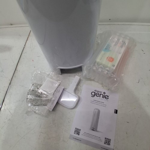 DIAPER GENIE SIGNATURE PLATINUM DIAPER PAIL - 27" - PALE/LILY WHITE (MODEL: I000808) image 3