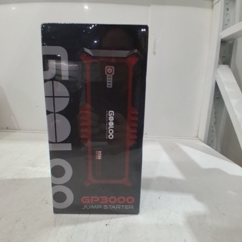GOOLOO GP3000 PORTABLE CAR JUMP STARTER WITH USB QUICK CHARGE, TYPE-C PORT - 3000A - 12V - BLACK/RED - (MODEL: EPOWER-136) image 2