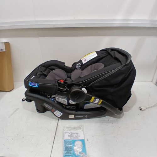 GRACO SNUGRIDE 35 LITE LX INFANT CAR SEAT - 35LB MAX- BLACK/GREY (MODEL: 2143034) image 4