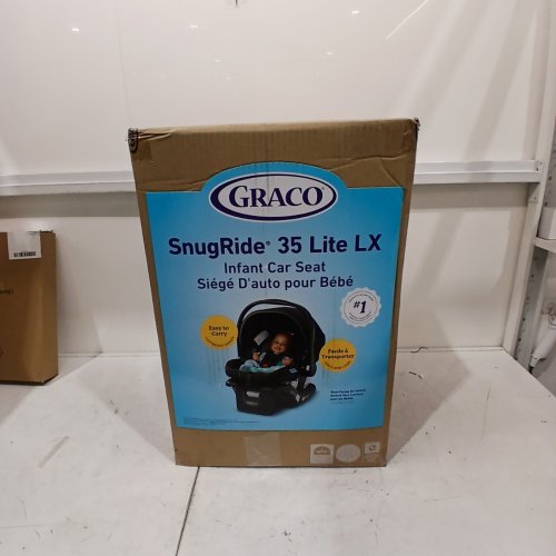 GRACO SNUGRIDE 35 LITE LX INFANT CAR SEAT - 35LB MAX- BLACK/GREY (MODEL: 2143034) image 7