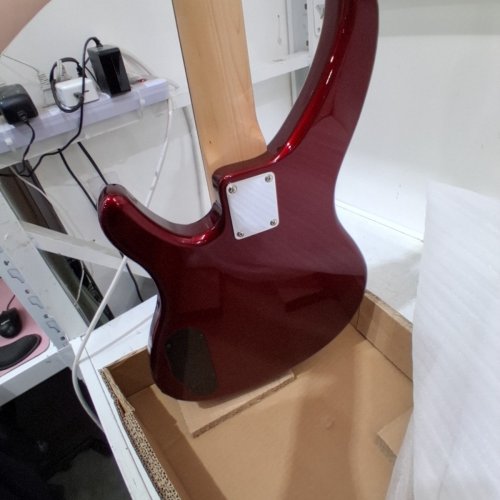 YAMAHA MAHOGANY 4-STRING ELECTRIC BASS GUITAR 100 SERIES - RED METALLIC (MODEL: TRBX174 RM) image 3