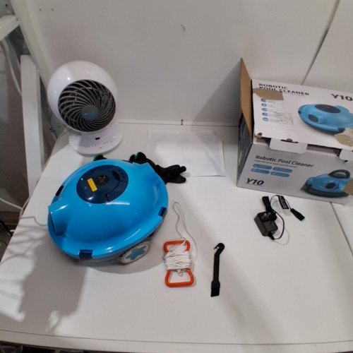 OUCAXIA CORDLESS ROBOTIC POOL CLEANER IN GROUND AND ABOVE GROUND FLAT POOLS - LAST 90 MINS - BLUE/WHITE (MODEL: Y10) image 6