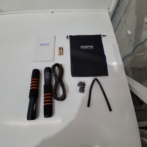 RENPHO SMART JUMP ROPE, FITNESS SKIPPING ROPE WITH APP DATA ANALYSIS, WORKOUT JUMP ROPE FOR HOME GYM, CROSSFIT image 3