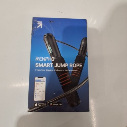 RENPHO SMART JUMP ROPE, FITNESS SKIPPING ROPE WITH APP DATA ANALYSIS, WORKOUT JUMP ROPE FOR HOME GYM, CROSSFIT image 4
