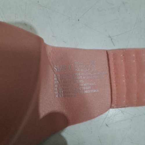 OELAIO PUSH UP NON0SLIP STRAPLESS BRA - C CUP - PINK image 3
