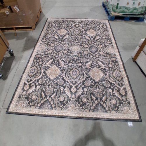 WYATT & ASH ORNAMENTAL AREA RUG - 6FT X 9FT -GREEN/BEIGE (ITEM: 1737288) image 2