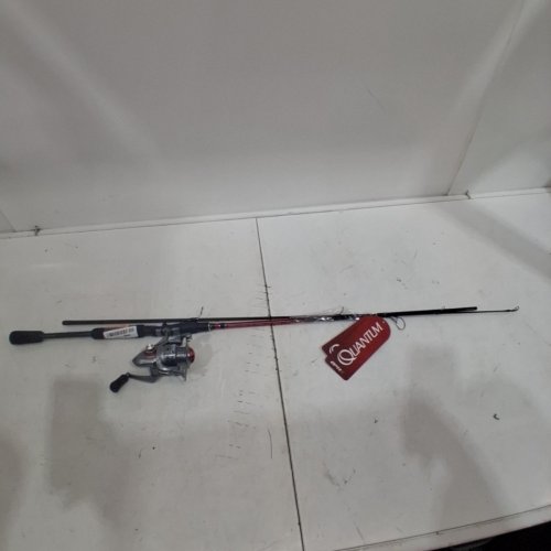 QUANTUM OPTIX FISHING ROD AND SPINNING REEL COMBO - 6ft - BLACK AND RED (MODEL OP05502ULD.NS3) image 3