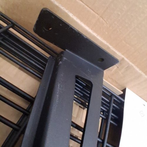 2PK HEAVY DUTY WALL GARAGE SHELVING STEEL WALL MOUNTED SHELVING UNIT - 12"X36" - BLACK (MODEL: LR1272) image 3