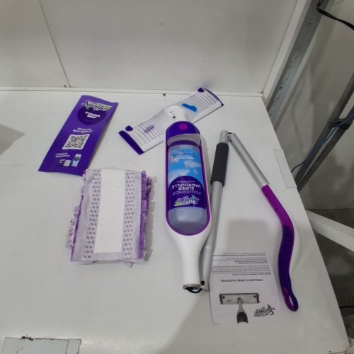 SWIFFER POWERMOP MULTI-SURFACE MOP - PURPLE/WHITE image 2