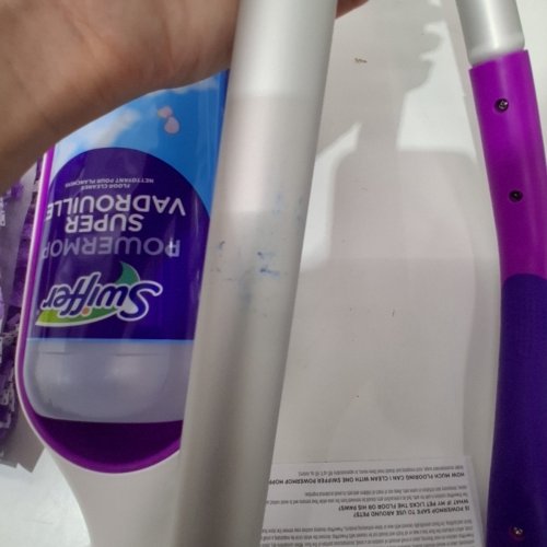 SWIFFER POWERMOP MULTI-SURFACE MOP - PURPLE/WHITE image 3
