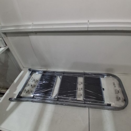 KINGRACK 3 STEP LIGHTWEIGHT FOLDING LADDER - 18.1"X58.5"X40.9" - BLACK/WHITE - (MODEL: EN14183-B-3) image 2