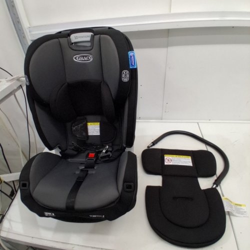 GRACO SLIMFIT3 LX 3-IN-1 CAR SEAT WITH ANTI-REBOUND BAR - GOTHAM GREY/ BLACK (MODEL: 2184499) image 3