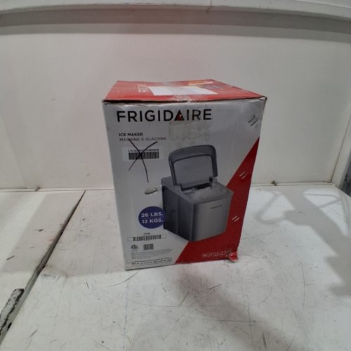 FRIGIDAIRE STAINLESS STEEL COUNTERTOP ICE MAKER - 26 LB/DAY - SILVER (MODEL: EFIC120-SS-SC) image 5