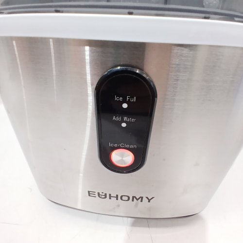 EUHOMY COUNTERTOP NUGGET ICE MAKER - 35LBS - STAINLESS STEEL (MODEL: IM013-NSI-USEH) image 2