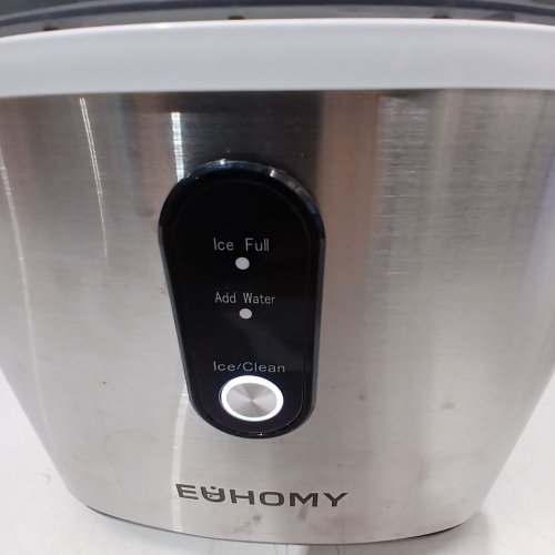 EUHOMY COUNTERTOP NUGGET ICE MAKER - 35LBS - STAINLESS STEEL (MODEL: IM013-NSI-USEH) image 3