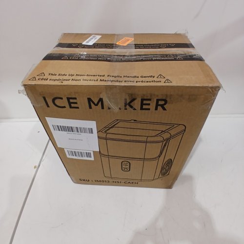 EUHOMY COUNTERTOP NUGGET ICE MAKER - 35LBS - STAINLESS STEEL (MODEL: IM013-NSI-USEH) image 6